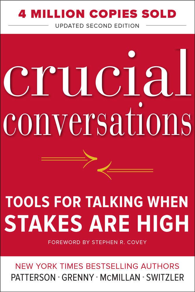 a book to help manage difficult conversations