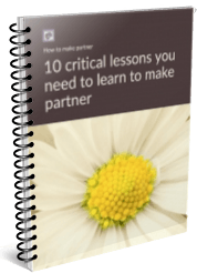 10 critical lessons you need to learn to make partner
