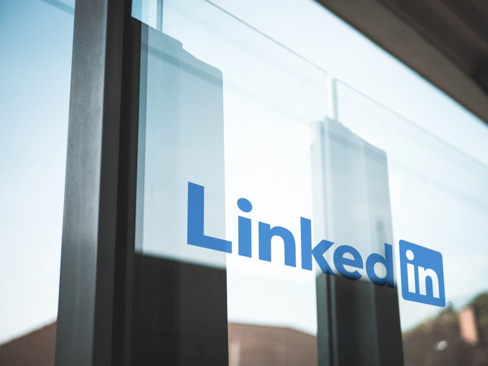 LinkedIn sign as the platform is one of the top job searching tips