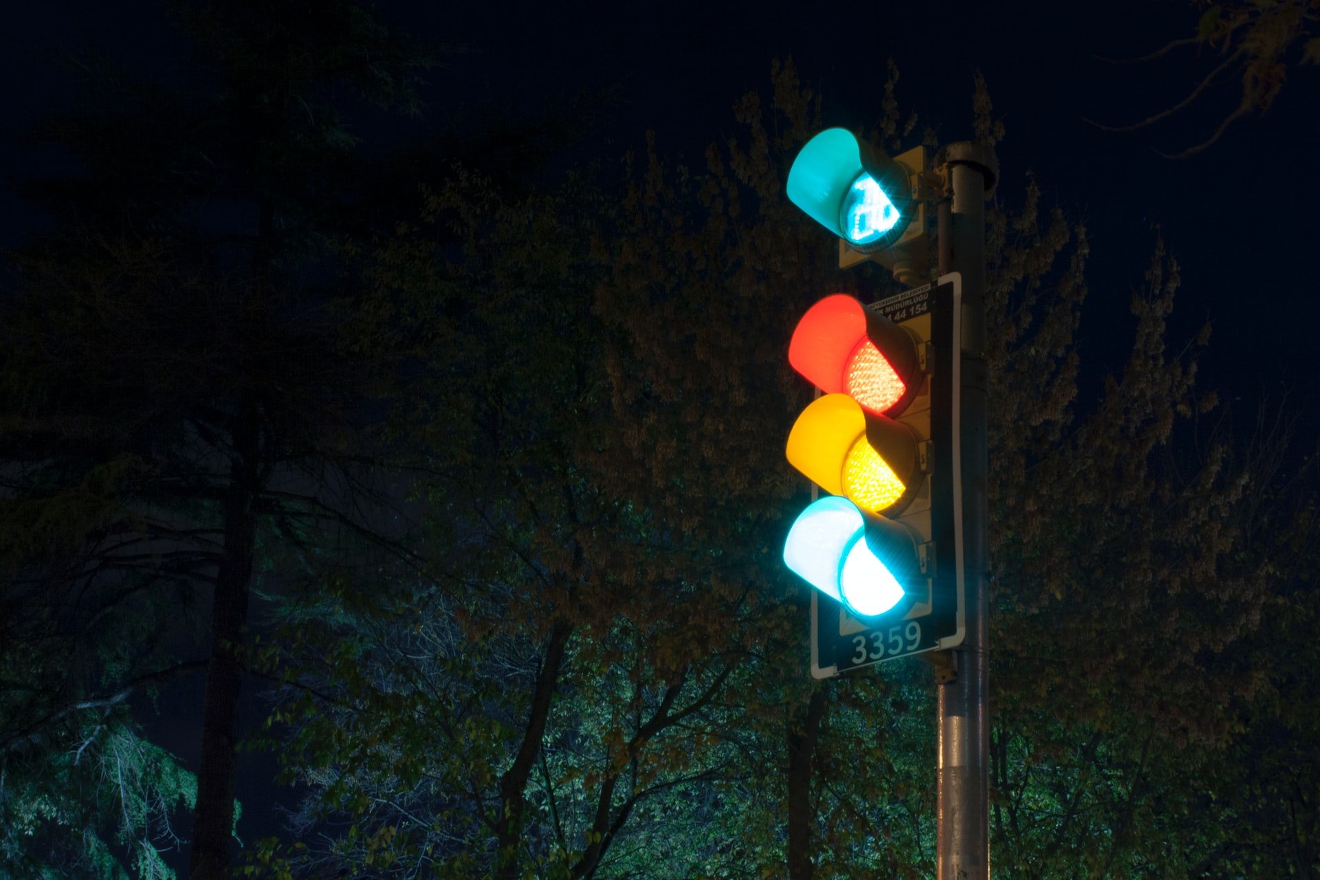 traffic lights to represent preparing for partnership