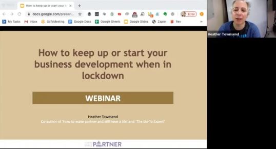 How to keep up (or start) your business development when on “lockdown”
